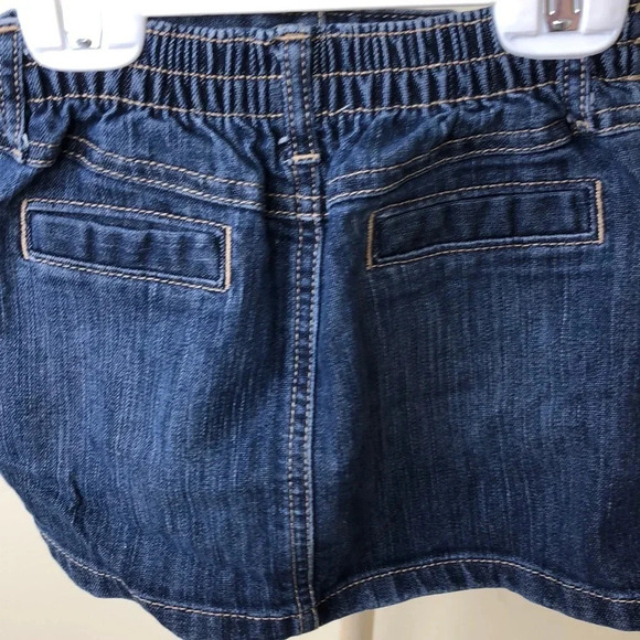 OLD NAVY EUC GIRLS JEAN SKIRT SUMMER DENIM SKIRTS CASUAL GIRL BOTTOMS SIZE 3T - Picture 4 of 5